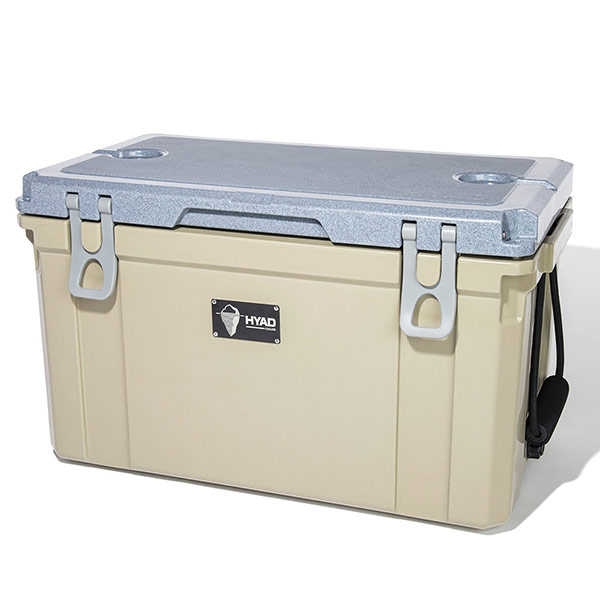 OREGONIAN HYAD COOLER BOX 47QT CAPPUCINO